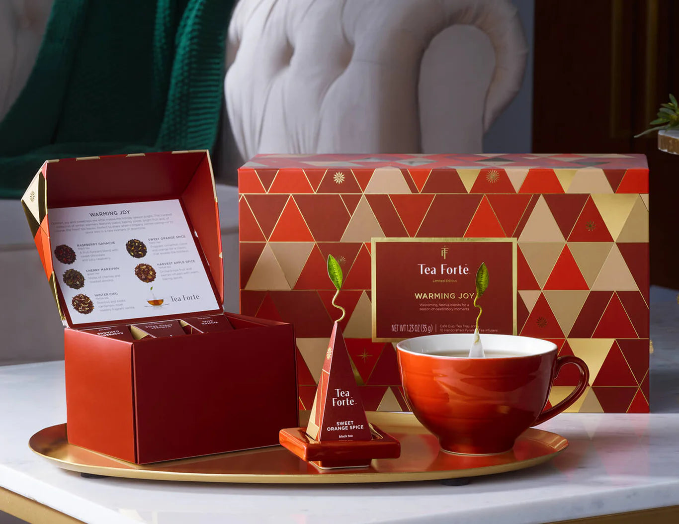 SET DE REGALO WARMING JOY TEA FORTE