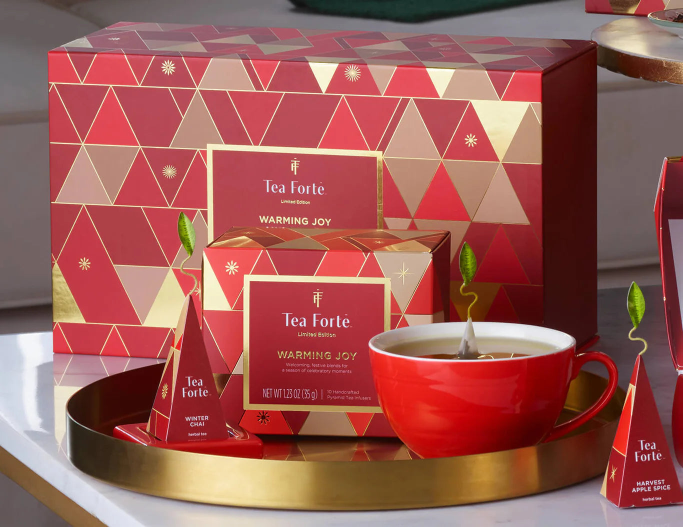 SET DE REGALO WARMING JOY TEA FORTE