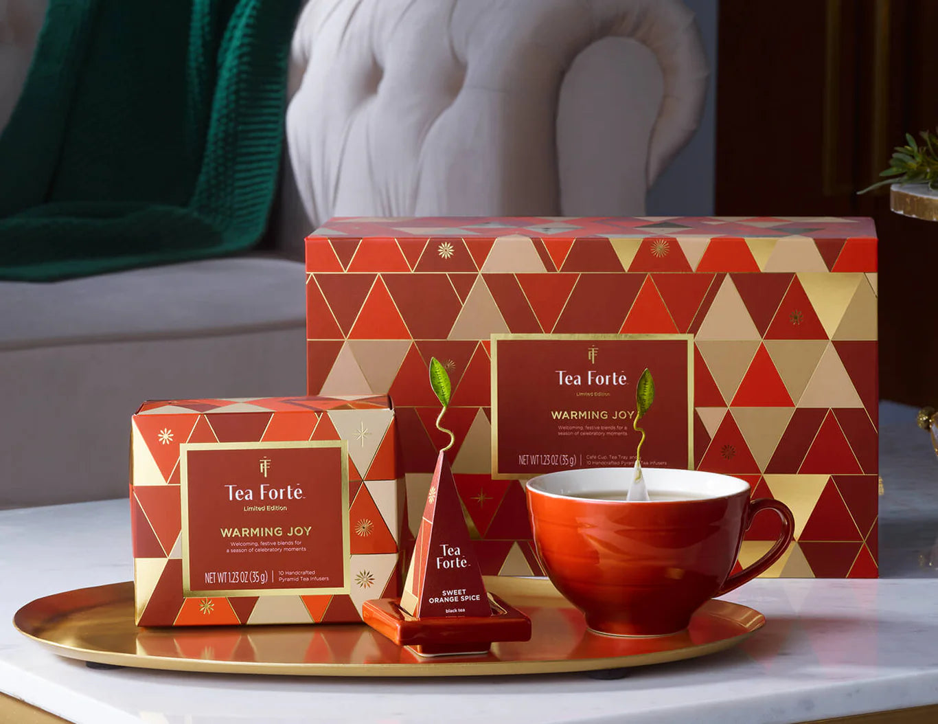 SET DE REGALO WARMING JOY TEA FORTE